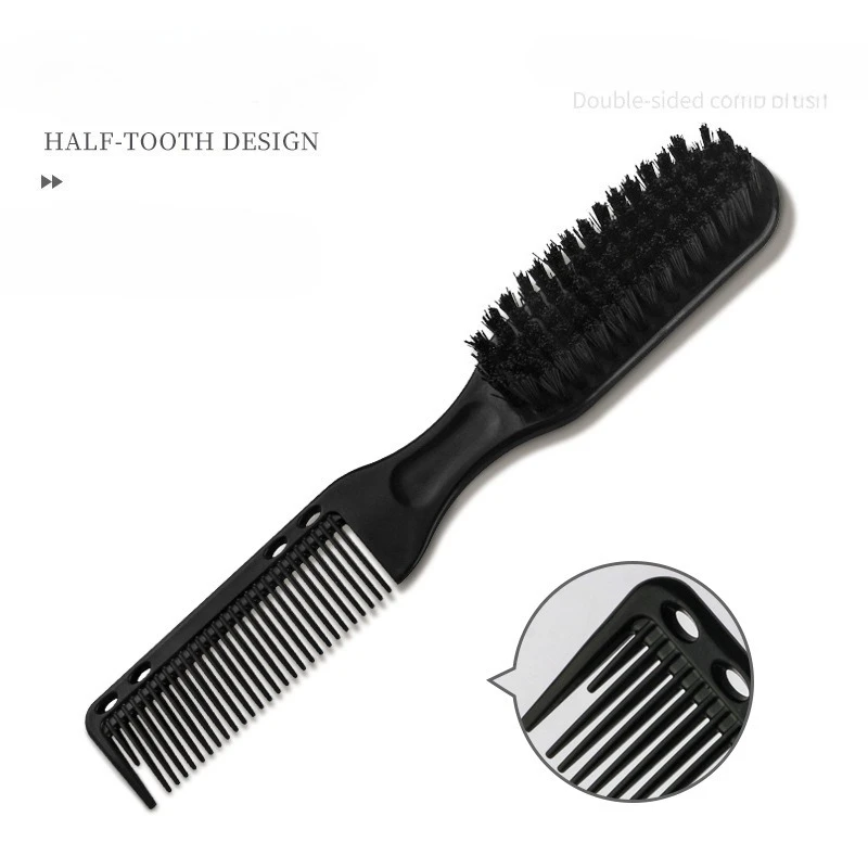 Men'S Grooming Product - Pente de barba de cabelo dupla