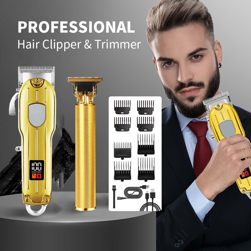 Men'S Grooming Set - Conjunto 2 em 1 de Máquina