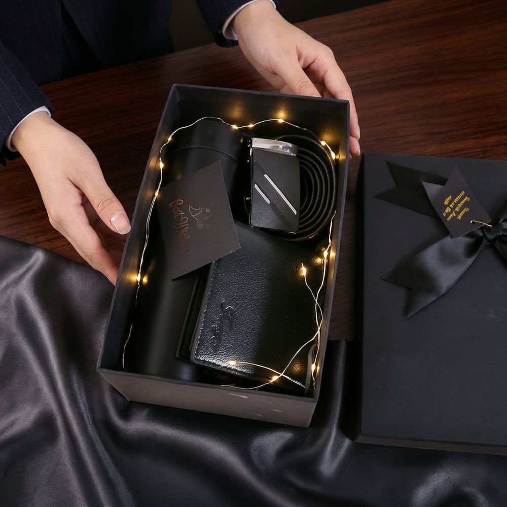 Men'S Grooming Gift Box - Elegante conjunto de presentes para homens,