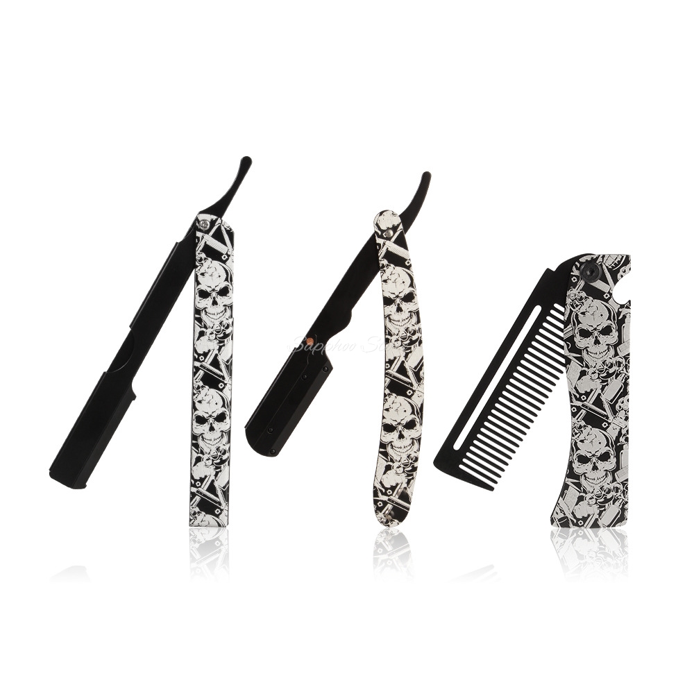 Men'S Grooming Product - Kit de Barbear Dobrável 2026: Navalha