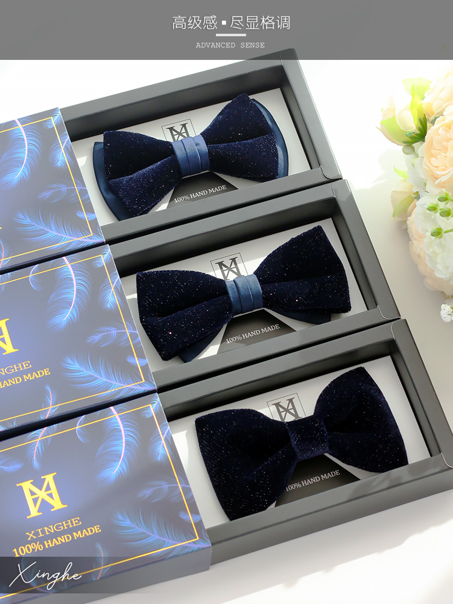 Marinha brilhante azul veludo  - Men'S Grooming Gift Box avaliação e preço