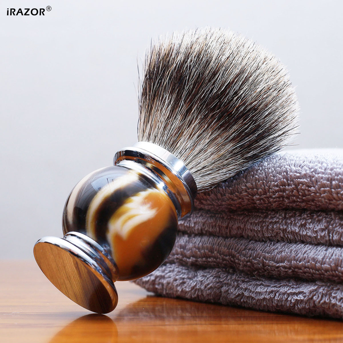 Pincel de Barba iRAZOR Silvert - Men'S Grooming Product avaliação e preço