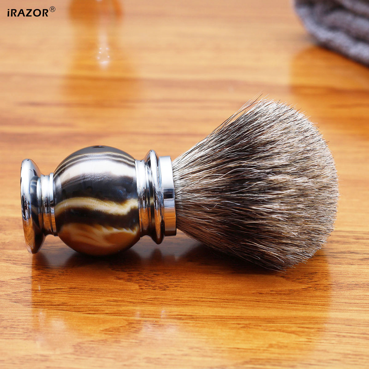 Pincel de Barba iRAZOR Silvert - Men'S Grooming Product avaliação e preço