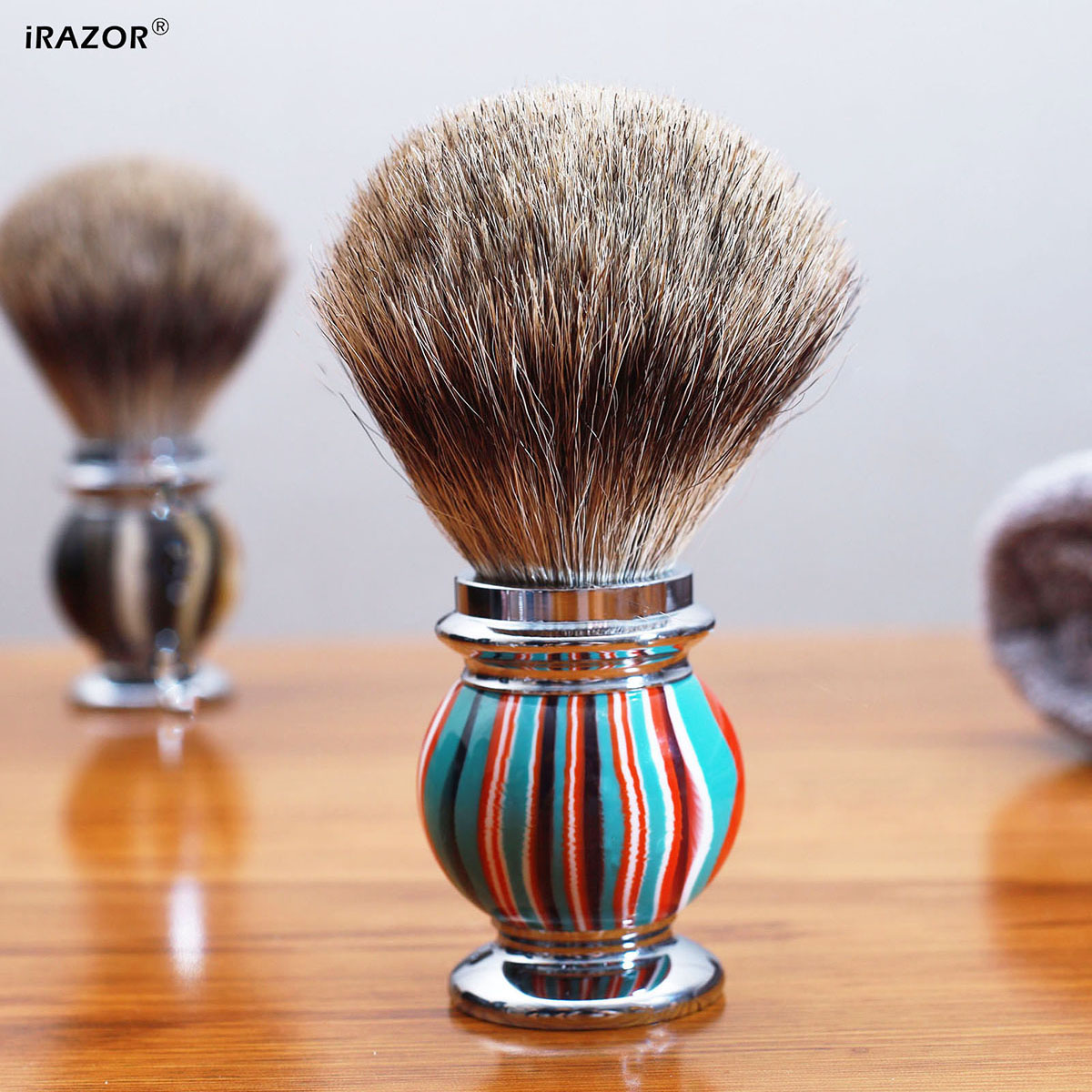 Pincel de Barba iRAZOR Silvert - Men'S Grooming Product avaliação e preço