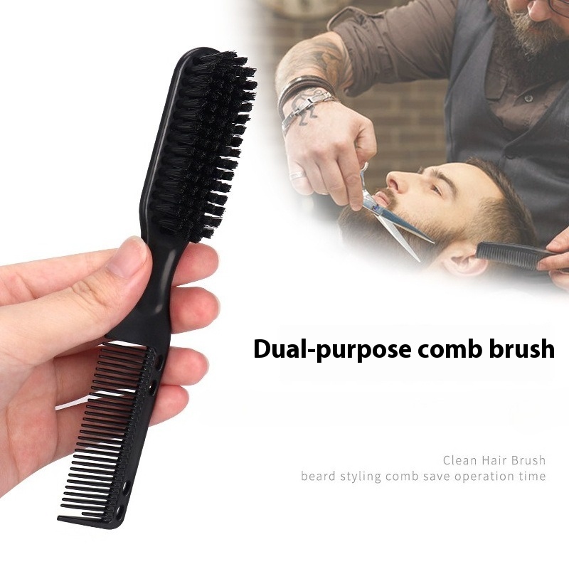 Pente de barba de cabelo dupla - Men'S Grooming Product avaliação e preço