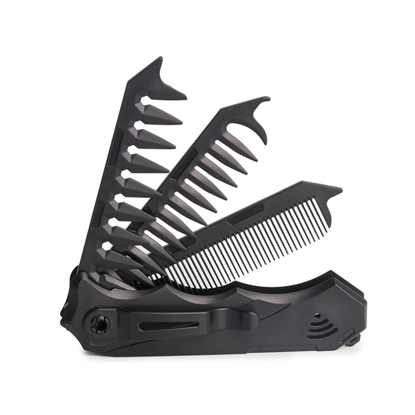Pente dobrável de dente duplo  - Men'S Grooming Product avaliação e preço