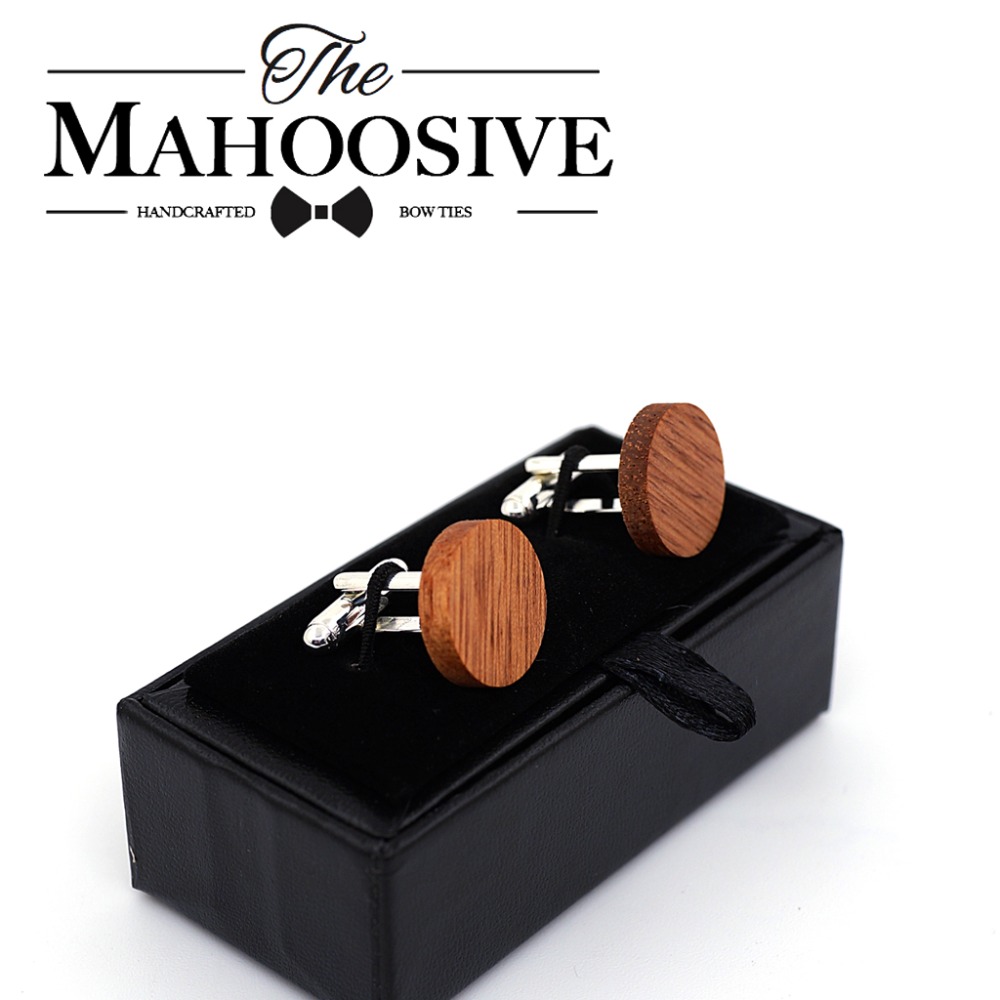 Abotoaduras de madeira MAHOOSI - Men'S Grooming Gift Box avaliação e preço