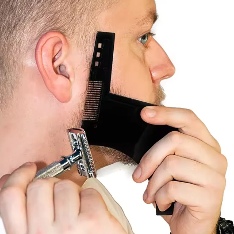 1PC Pente Modelador de Barba M - Men'S Grooming Product avaliação e preço