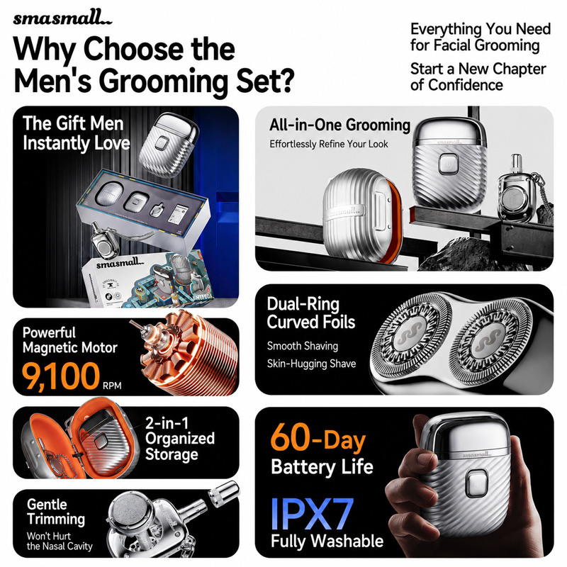 SMASMALL Matebox 3 em 1, mini  - Men'S Grooming Gift Box avaliação e preço
