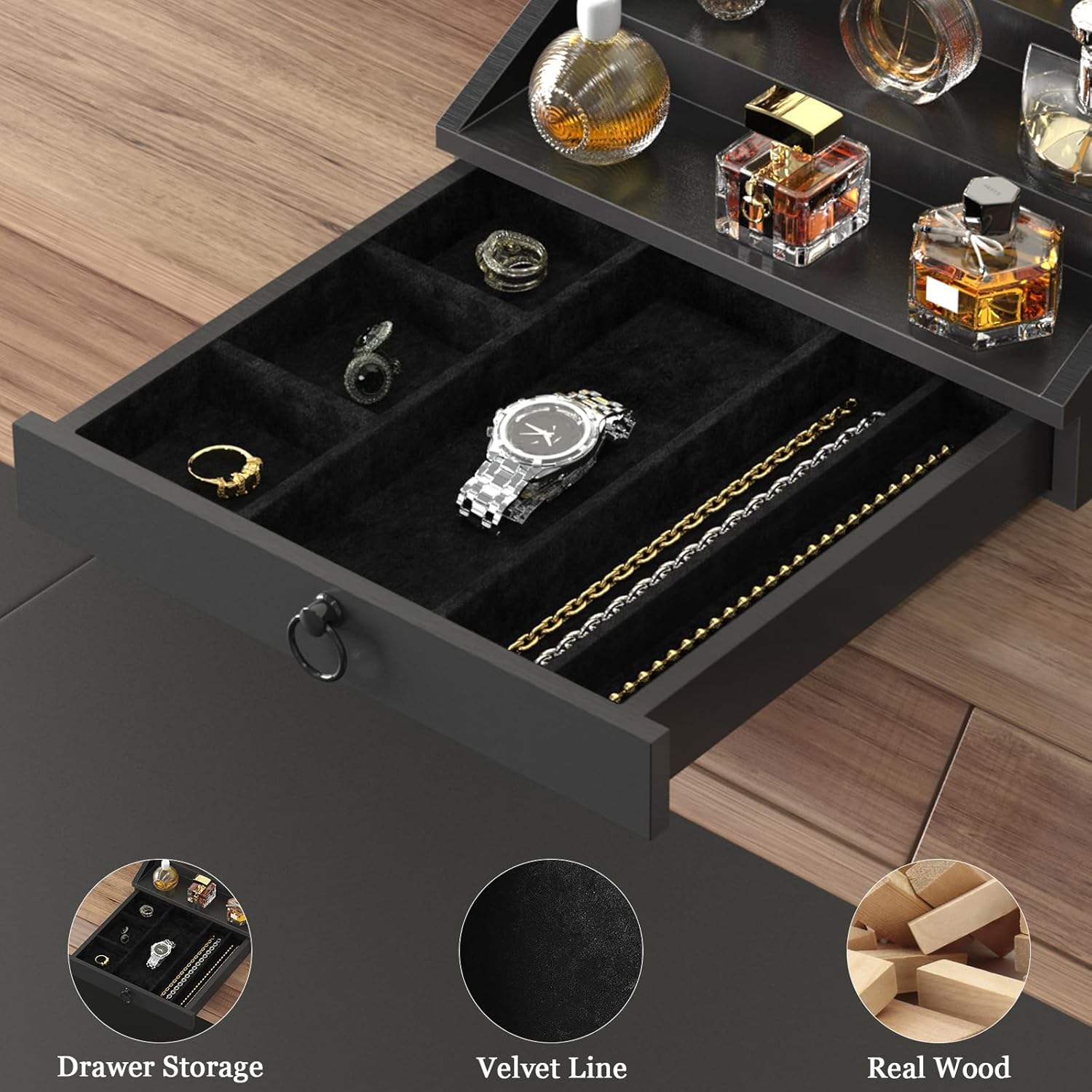 Bandeja organizadora de perfum - Men'S Grooming Gift Box avaliação e preço