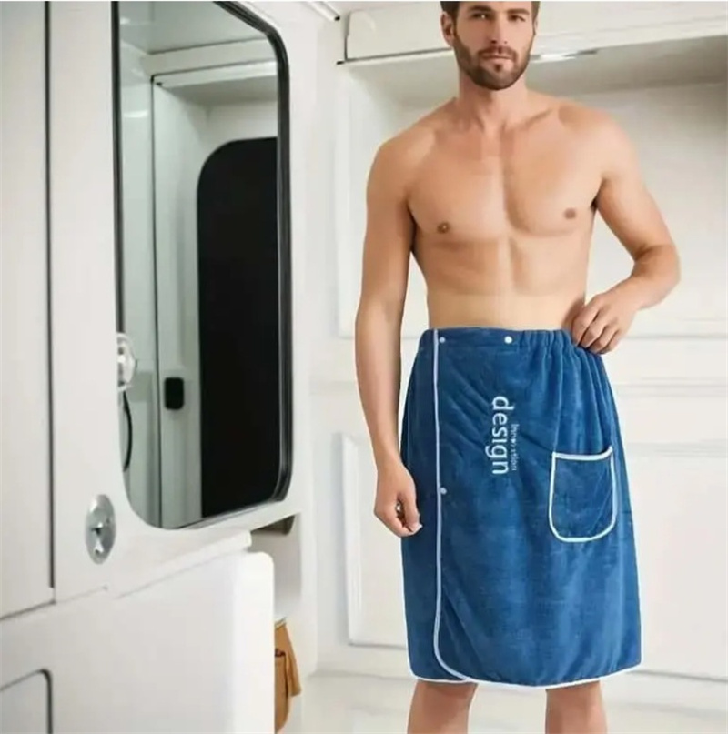 Toalha de banho masculina, toa - Men'S Grooming Product avaliação e preço