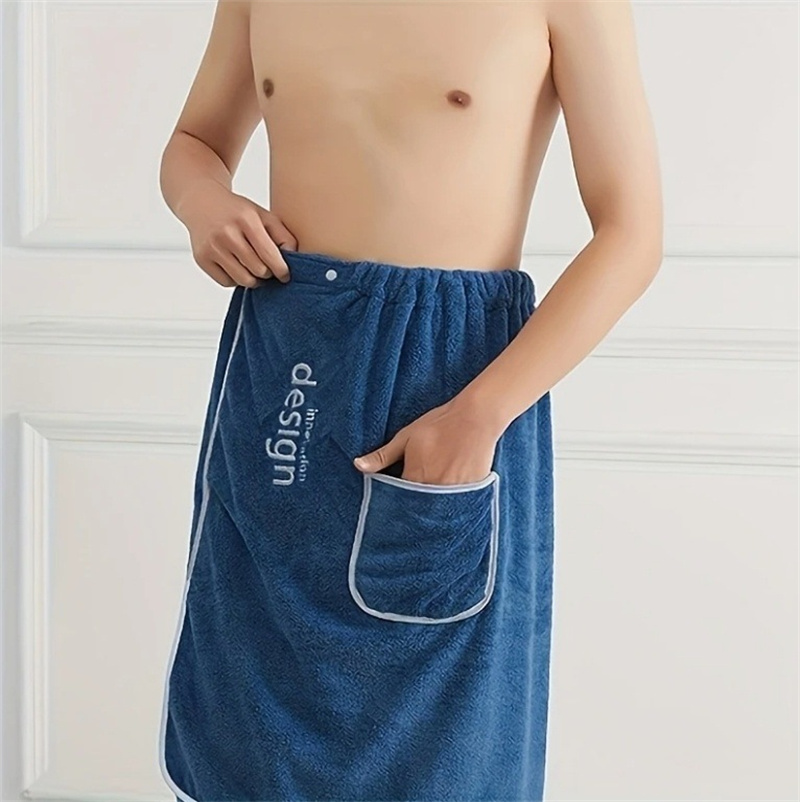 Toalha de banho masculina, toa - Men'S Grooming Product avaliação e preço